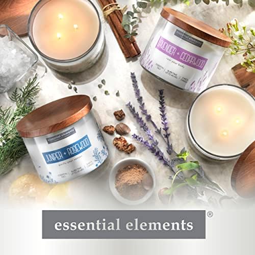 Essential Elements by Свещ, Ароматни свещи lite с аромат на кактус Бах и водорасли, един 9 грама. Ароматерапевтическая свещ