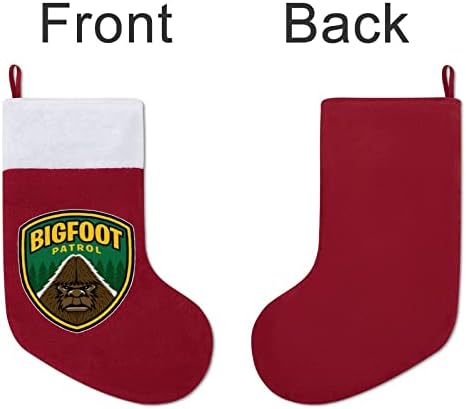 Патрул на Снежен Човек, Коледни Окачени чорапи Чорапи за Коледно Камина Празничен Начало Декор
