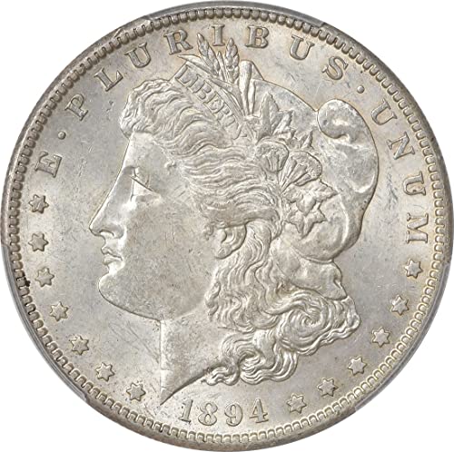 Доларът Морган 1894 г., Потвърдено от САС PCGS AU58