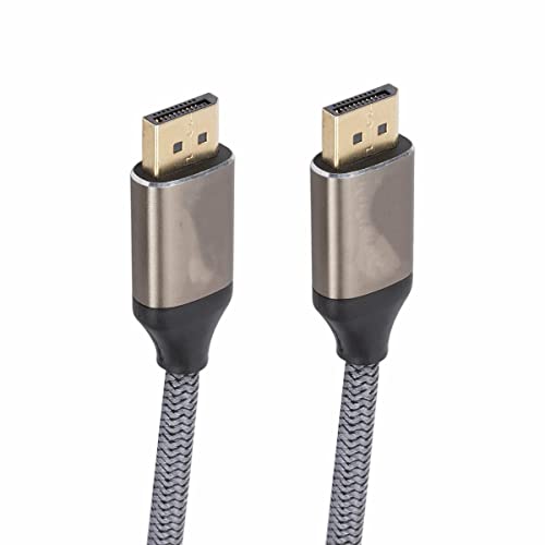 Игри DP кабел LiLiTok 2 Метра, версия 1.4 Кабел 8K За компютърни игри DP Кабел 4K при 144 Hz DisplayPort кабел