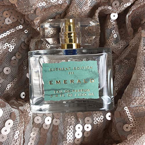 Женски парфюм спрей Element Edition - Емералд, на 3,4 грама на 100 мл - Успокояващ аромат с комбинация от мандарина, орхидея и Амбрового