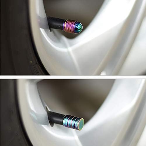 Капачки за състав автомобила автомобилни гуми iDoood - Универсален Цвят на кутията гуми с винтова резба - Покритие на въздушни кепета