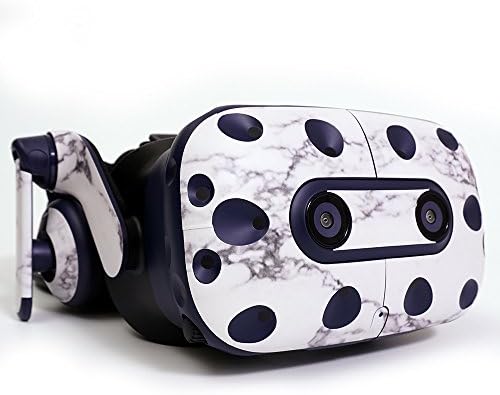 Кожата MightySkins, съвместима със слушалки на виртуална реалност HTC Vive Pro - Крокодилска кожа | Защитно, здрава и уникална Vinyl стикер