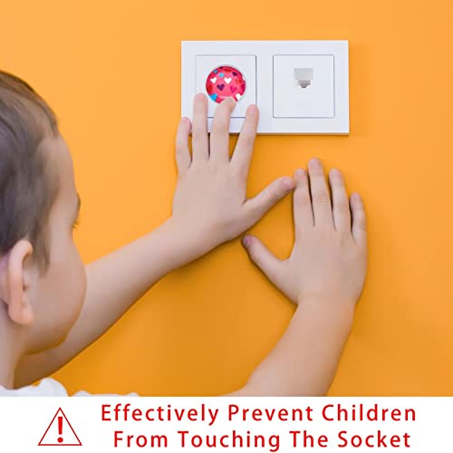 Капачки за контакти LAIYUHUA За защита от деца (на 12 и 24 опаковки), Стабилна Защита, за електрически щепсел | Пластмасови капачки за контакти