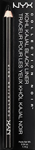 ПРОФЕСИОНАЛНА Колекция ГРИМ на NYX Noir Kohl Kajal Черна очна линия, 0,04 Грама