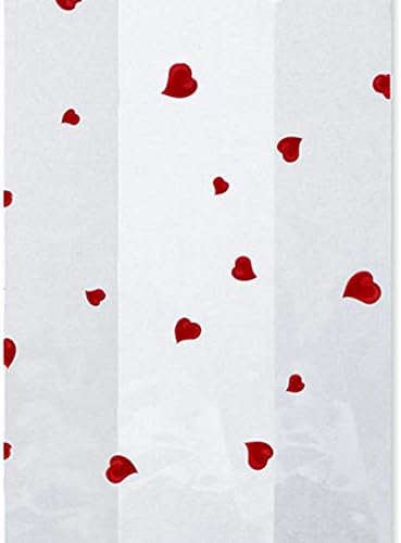 Пакетчета с конфети във формата на сърца за виолончело - 3.5 инча Х 2 инча. Х 7,5 инча (20)