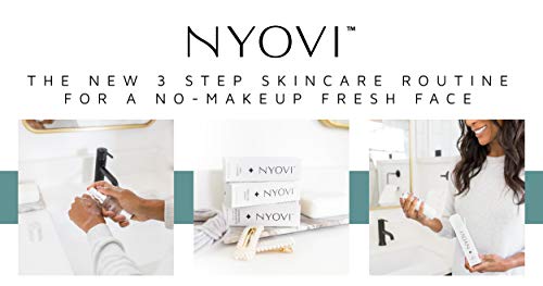 Пълен набор от NYOVI Simple Skin Care Routine - Ежедневна грижа за лицето - Хранителни вещества от стволови клетки на мастната