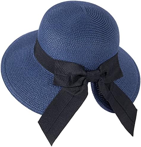 Слънчеви шапки Verabella за жени UPF 50 + Дамски Лесно Сгъваема / Упаковываемая Плажна шапка Солнцезащитная