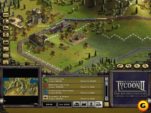 Railroad Tycoon 2: Допълване на Втори век - PC