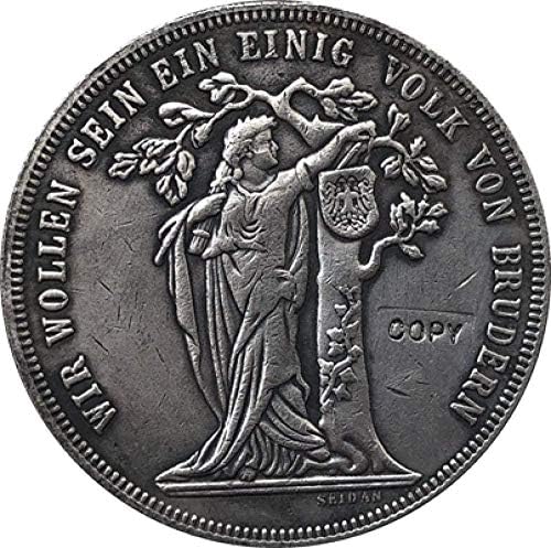 Монета на Повикване 1868 Австрия 1 Копие монети Фейнталера 33 ММ Копие Колекция Бижута от 5 мм Колекция от Подаръци Колекция от