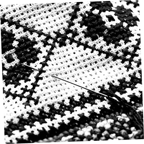 FAVOMOTO 48 бр. Черно-Бял Комплект за бродерия с Конци за бродиране, Комплект За Плетене на Конци за Бродиране на Конеца За Бродиране