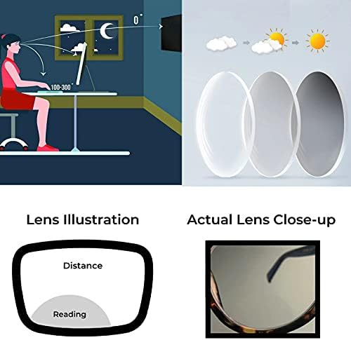 Мультифокальные Бифокални Очила Мъжки Слънчеви Фотохромичните Очила с Регулируем Зрение За Спортове На Открито, Увеличаване