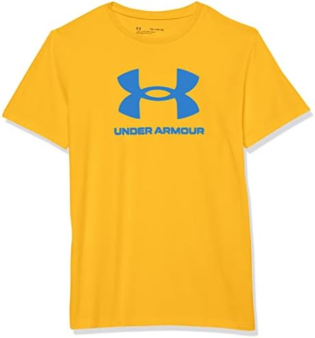 Тениска с къс ръкав с логото на Under Armour за момчета в Спортен стил