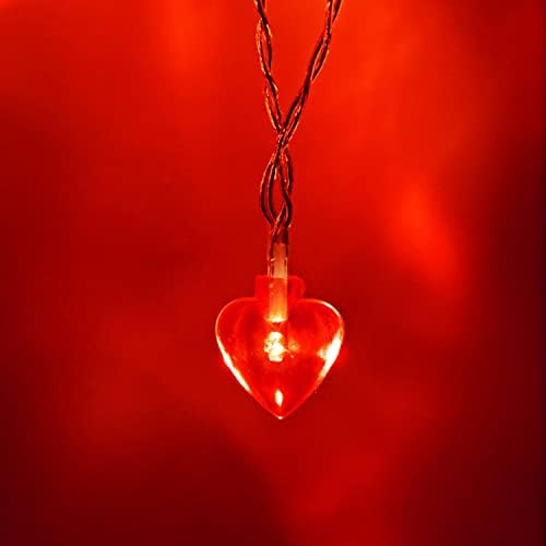 Страхотна Венец във формата на Сърца, Централните Декорации за Деня на Свети Валентин, Венец във формата на Сърца, 10 Фута,