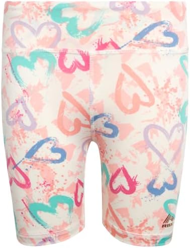 Комплект спортни велосипедни шорти за момичета RBX - Тениска с къс ръкав и спортни къси панталони за йога