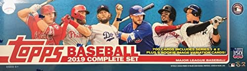 Търговец на фабрика набор от бейзболни картички Topps 2019 (700 Картички, 5 опции за начинаещи)