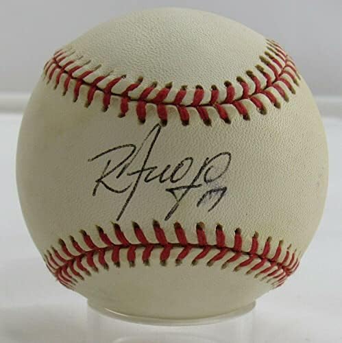 Роландо Аройо Подписа Автограф Rawlings Baseball Б92 - Бейзболни Топки С Автографи