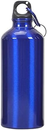 N/A Алуминиева Спортна Бутилка за Вода Преносим Уличен Мотор Спортна Бутилка за Вода за Пиене Кана с капак (Цвят: синьо)