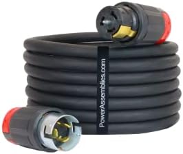 Силови агрегати удължителен кабел за генератор на Spider Box Twist-Lock, 50 Ампера, 125/250 В променлив ток, Тип кабел SOOW,