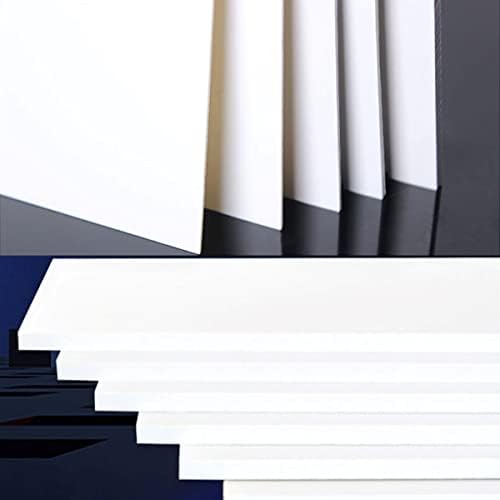 Листове ESAAH Formable Листове Бял цвят, подходящ за архитектурни модели ръчно изработени, 200 mm x 250 mm x 2,5 mm (Размер: