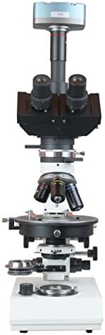 Радикалният Професионален Поляризиращ Тринокулярный Геолого-Минералогический Микроскоп Radical -9-Мегапикселова камера, USB-Камера