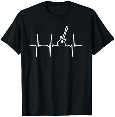 Подарък Тениска за Китара Heartbeat Instrument