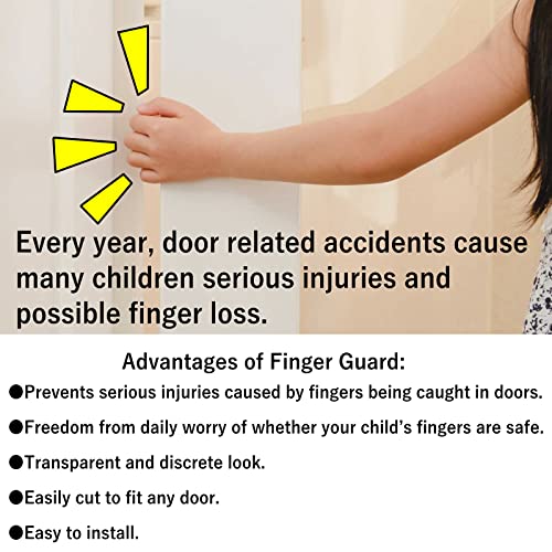 Ущипните пръст врати огради. Прозрачен. Защитник за децата, Малко Дете. Предпазен врата стопор. Щит за врати до 110 градуса. От двете страни