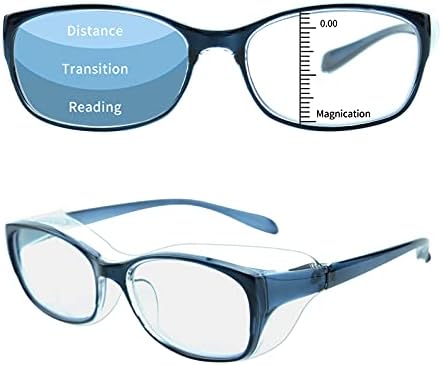 Soarea Прогресивно Многофокусные Очила За Четене Фарове за Защитни Очила със Заключване Синя Светлина за Четене за Жени, Мъже