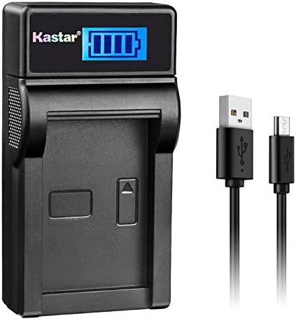 Зарядно устройство Kastar Slim LCD JVC BN-VF815, BNVF815 и Everio GC-PX10, GC-PX100, GS-TD1, GZ-HD300, GZ-HD320, GZ-HM1, GZ-HM200, GZ-HM400,