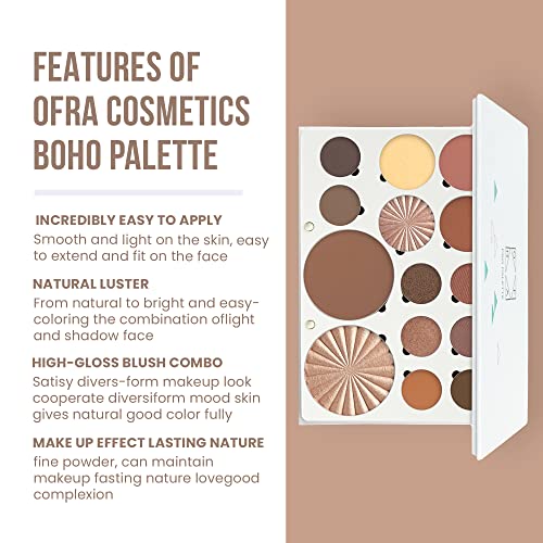 OFRA Cosmetics - козметични продукти - Козметика - OFRA Cosmetics Pro Palette - Boho - Pro