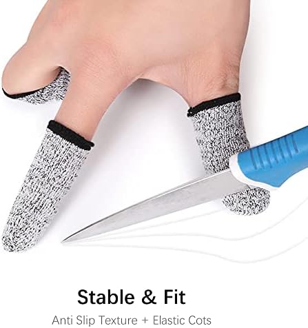 Защитни облицовки за пръстите, Устойчив на гумата - Накладки за отпечатъци, Продлевающие срок на експлоатация ръкавици, Устойчиви