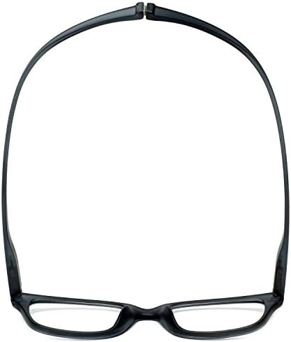 Magz Greenwich Класически Очила за четене + 3,00 Crystal Grey Мъже/Жени One Power Readers Шийни Висящи Магнитни Задни Конектори
