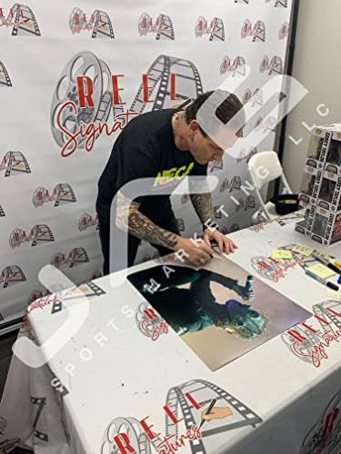 Кори Тейлър с автограф и подпис на 16x20 снимка Slipknot JSA Свидетел на Stone Sour