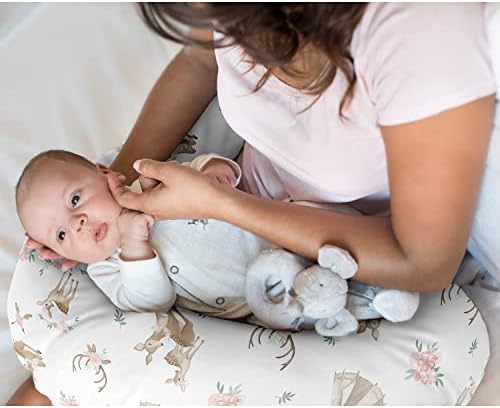 Сладък дизайн Джоджо Горски елен цвете грижи възглавница калъф калъфка за възглавница за кърмене на новородено бебе бутилка за