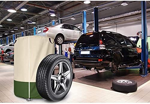 Калъф за съхранение на гуми SoGuDio, Водоустойчива чанта за съхранение на гуми 29 инча, Калъф за автомобилни резервни гуми, Костюм за джип