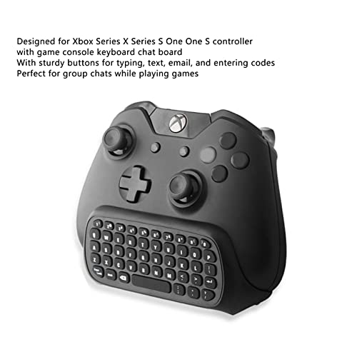 Клавиатура игрален контролер Pomya, за конзолата Xbox Series X Series S One One S, Безжична Детска лента за чат 2,4 Ghz, с вход за аудио