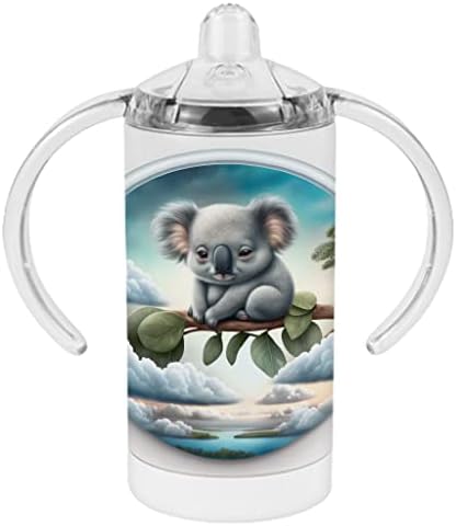 Kawaii Design Sippy Cup - Детска Sippy-чаша с Шарките на Коали - Графична Sippy-чаша