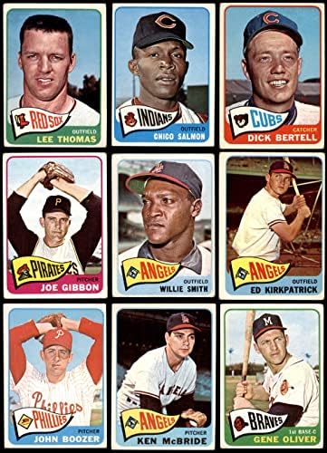 1965 Topps Бейзболен Стартов комплект от 100 картички /Лот (Бейзболен набиране) GD+