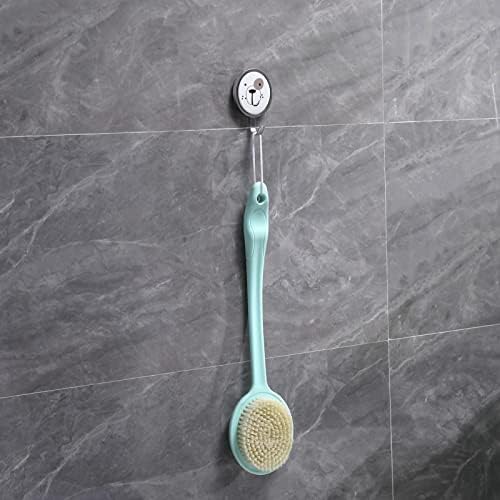 HUSEL Четка За баня Масаж на Гърба тоалетни принадлежности С Дълга Дръжка Мека Четка За Почистване на Баня За Коса scrubb Brush