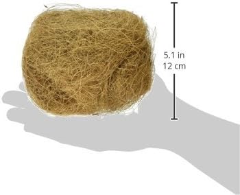 Prevue Pet Products BPV105 Стерилизованное Натурално кокосово влакно за Птичи гнезда (2 опаковки)