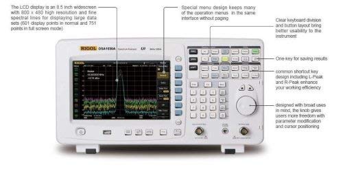 Спектрален Анализатор GOWE. Честотен обхват от 9 кhz до 3 Ghz