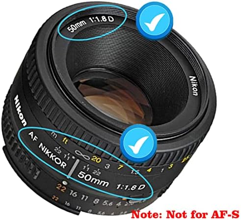 капак на обектива 52 мм, съвместима с Nikon AF (не за AF-S Nikkor 50mm f/1.8 D, автофокус (не за AF-S Nikkor 50mm f /1.4 D, ХУЭЙПУСЯН