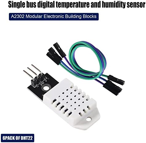 Diitao DHT22/AM2302 Цифров Модул Сензор за температура и Влажност на въздуха Сензор за Контрол на температурата и влажността