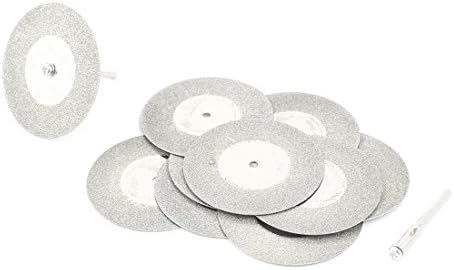 Aexit 10шт 50 мм Абразивни Кръгове и дискове 2 С Диамант Покритие на Ротационен Щанци Щанци Кръгове Колела Диск