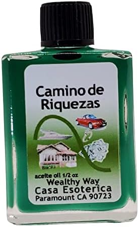 Масло за духовно помазване Магическо Пространство -(Camino de Riquezas Aceite) Масло Wealth Way - Финансов успех - въз основа на Изобилие