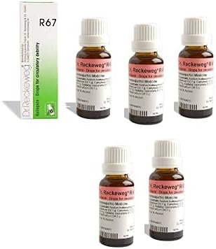 Капки за отслабване на кръвообращението Д-р. Reckeweg R67 (опаковка от 5 броя), по една за всяка поръчка