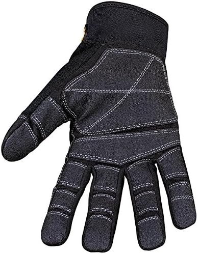 Ръкавици Youngstown Ръкавица с Общо предназначение Плюс Работни Механични ръкавици - Тежкотоварни, Трайни, Миещи - Черен