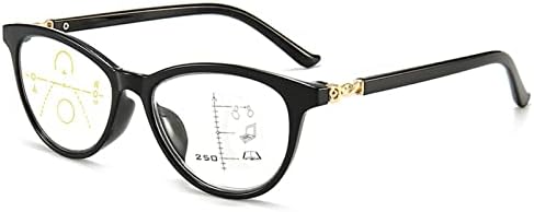 Постепенно Многофокусные Леки Очила за четене, Блокиране на Синя Светлина, Мъжки и Женски, Компютърни Очила за четене с пружинным тръба