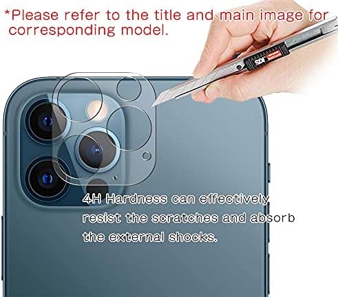 Защитно фолио за обектива на камерата Puccy Pack 2, която е съвместима със стикер за камерата на Google Pixel 7 Pro TPU (не закалено