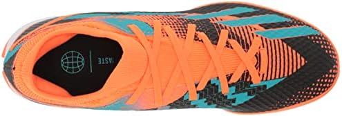 футболни обувки adidas Унисекс X SPEEDPORTAL Messi.3 Turf, Team Solar Orange/Ментов Връх/Черен, 7 американски мъже